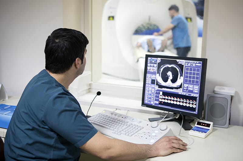 Find an accredited radiology technician program at a local trade school