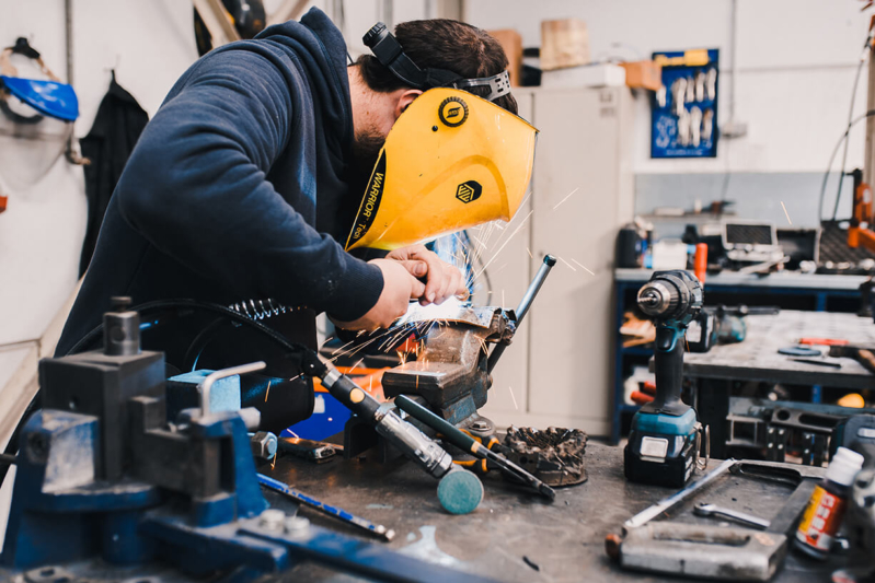 Find an accredited welding program at a local trade school