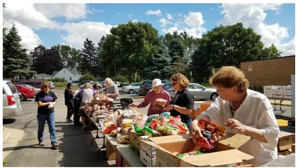 Feeding America West Michigan provided 26.7 million pounds of food to its network of more than 900 partner agencies 